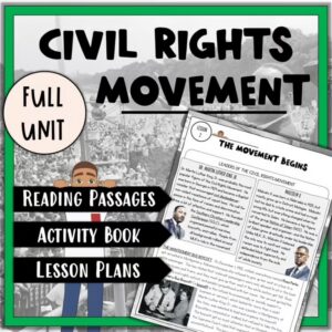 Civil Rights Movement- Complete Unit Bundle!